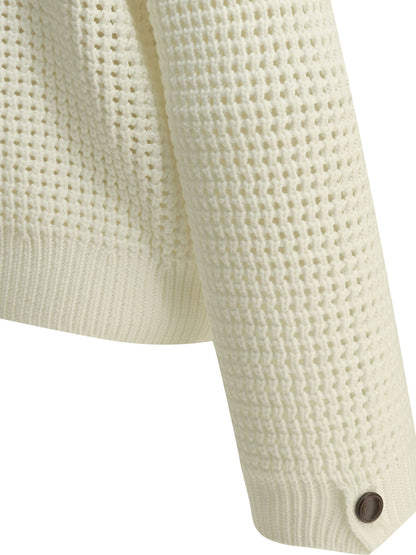 Cotton V-neck sweater Knitwear