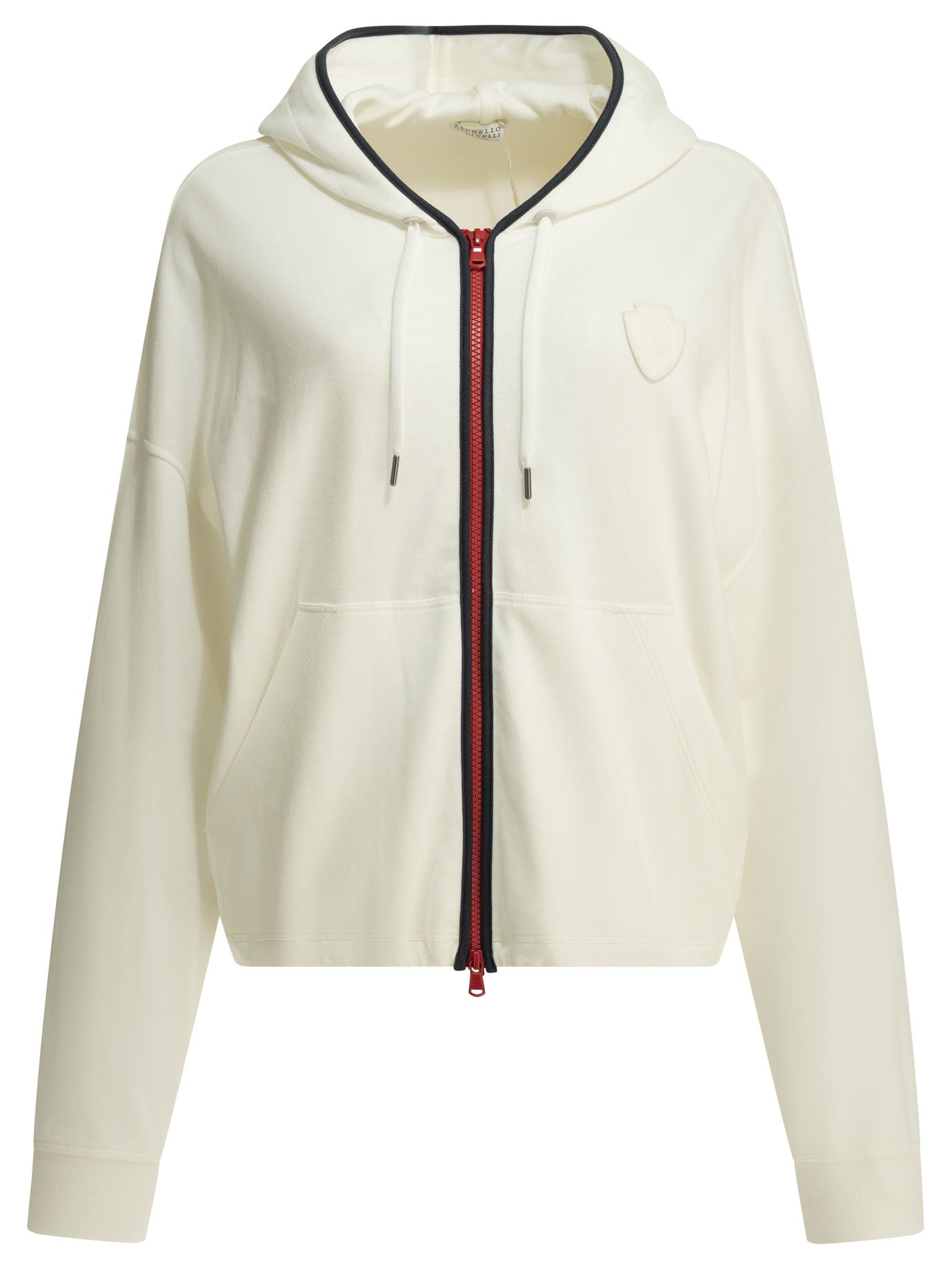 Zip-up Sweatshirt with Logo Sweatshirts