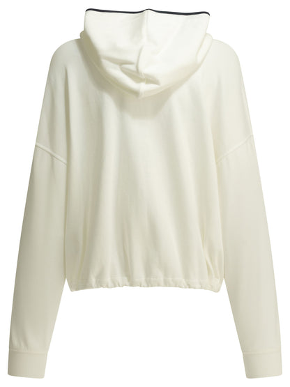 Zip-up Sweatshirt with Logo Sweatshirts