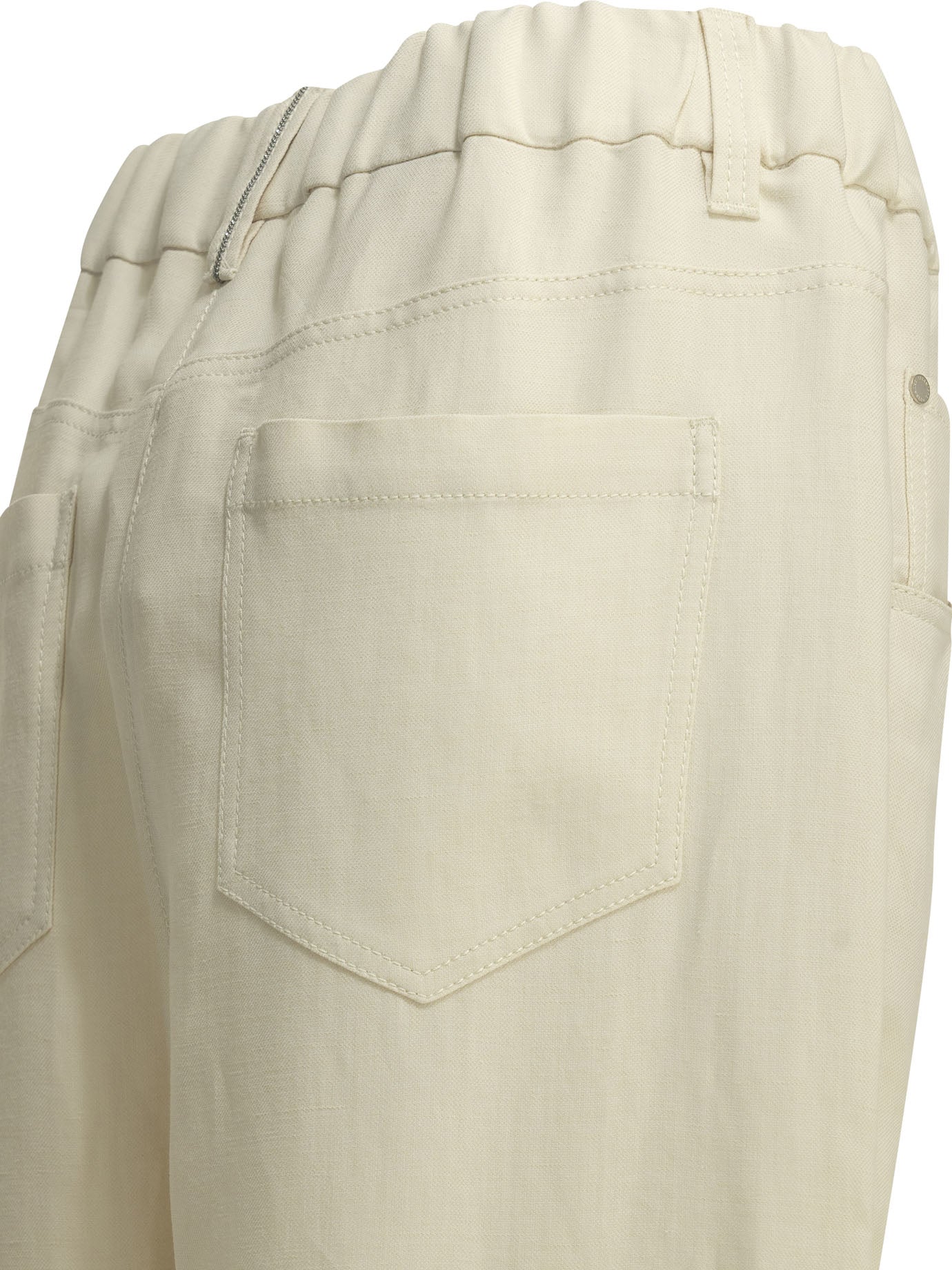 "Fluid" Casual Pants Trousers