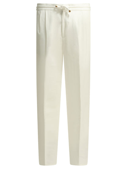 Casual linen and cotton pants Trousers