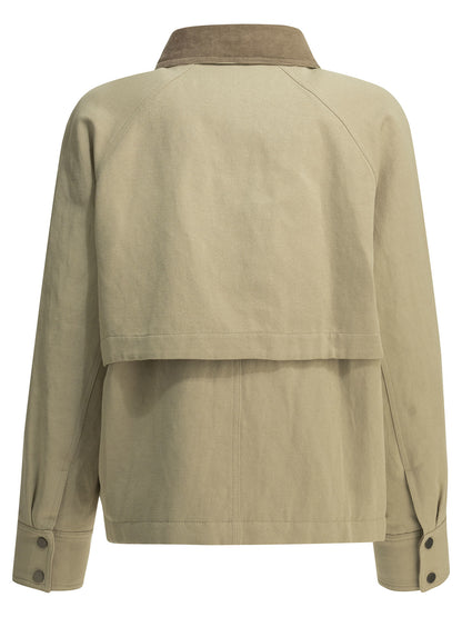 Lightweight cotton and linen jacket Jackets and Coats