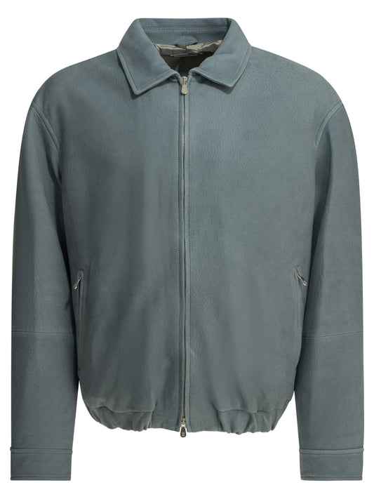 Nubuck leather jacket Jackets and Coats