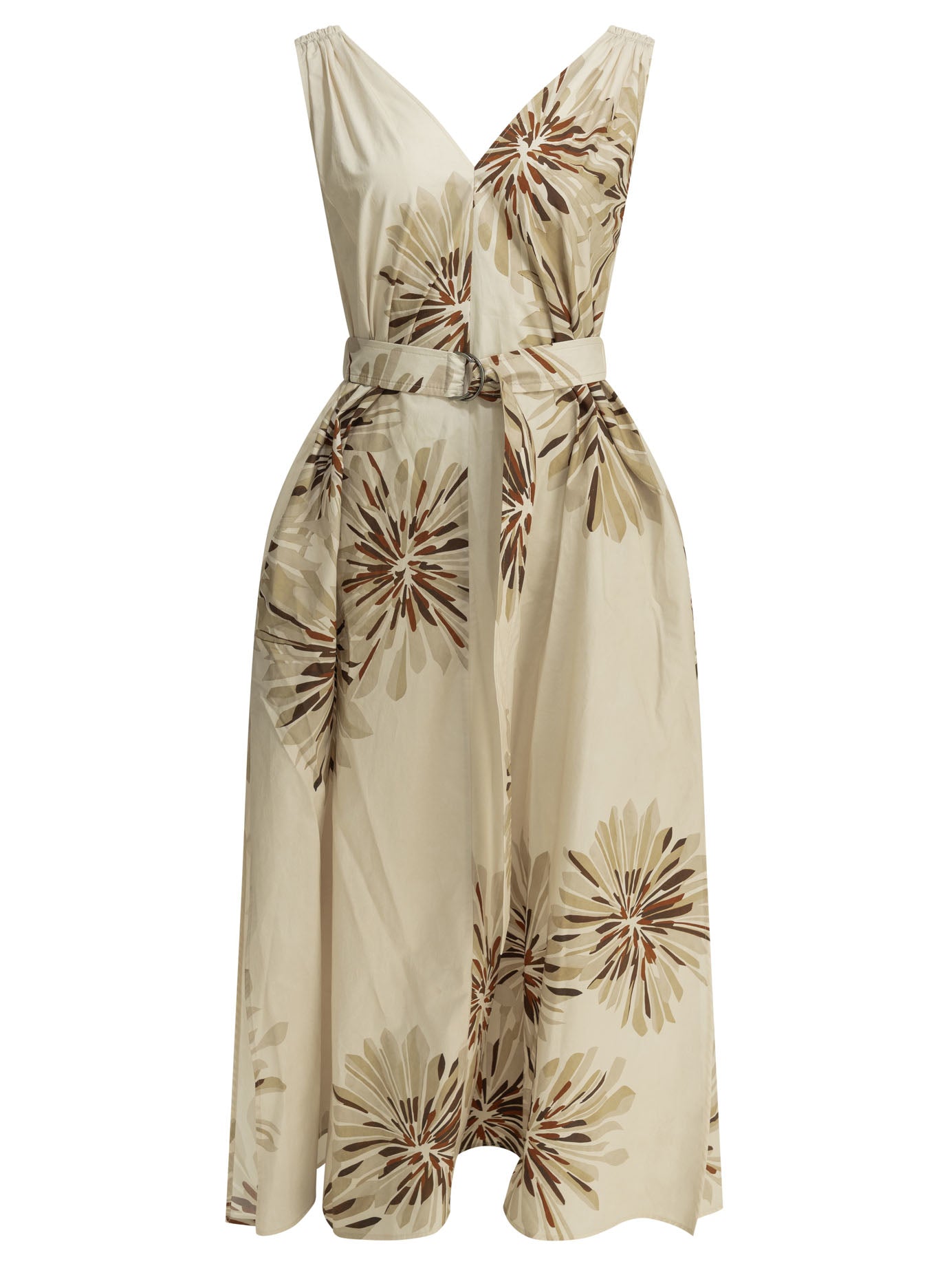 "Bloom Print" Midi Dress Dresses