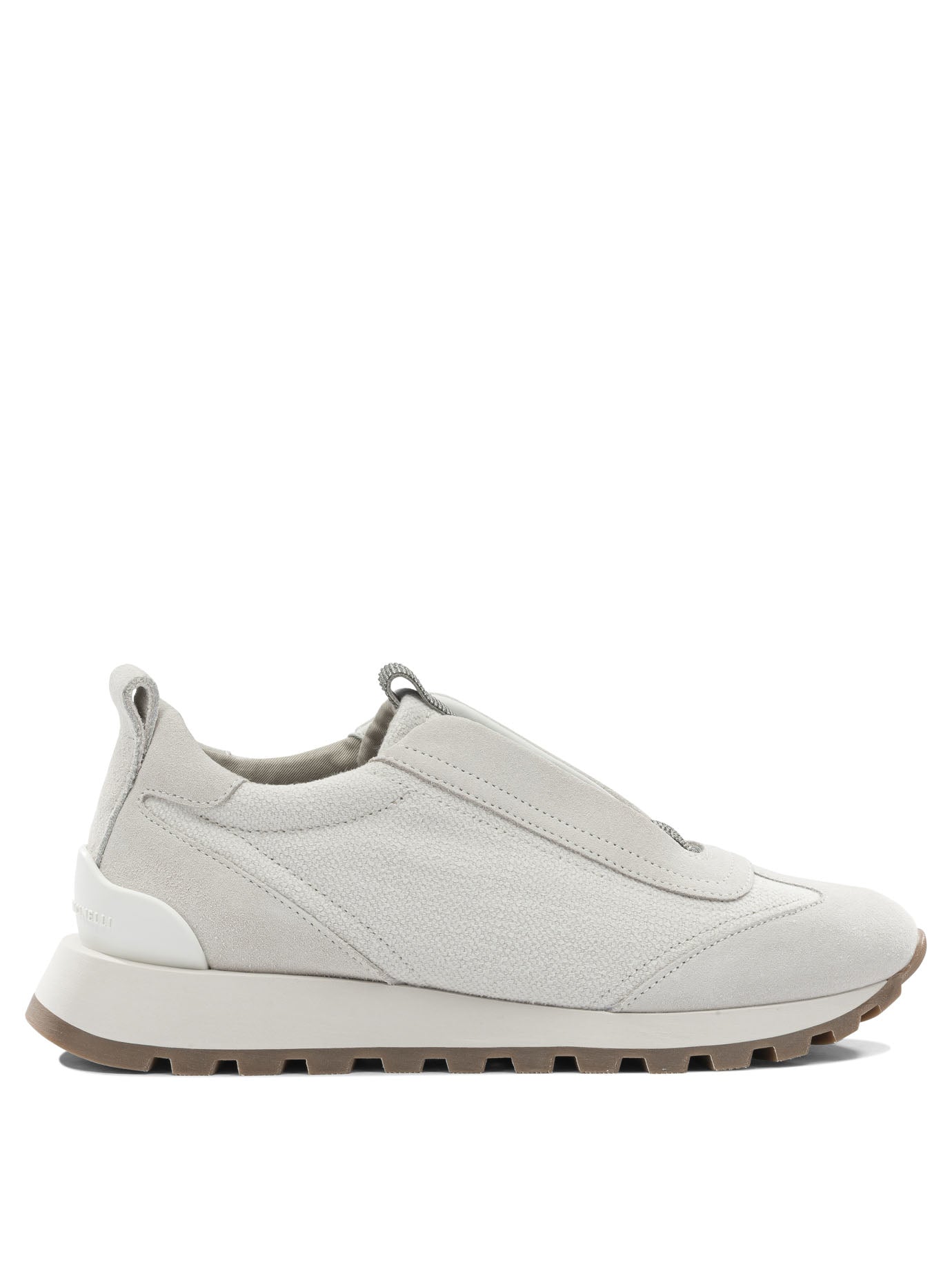 Canvas and suede sneaker with Precious Detail Sneakers & Slip-On