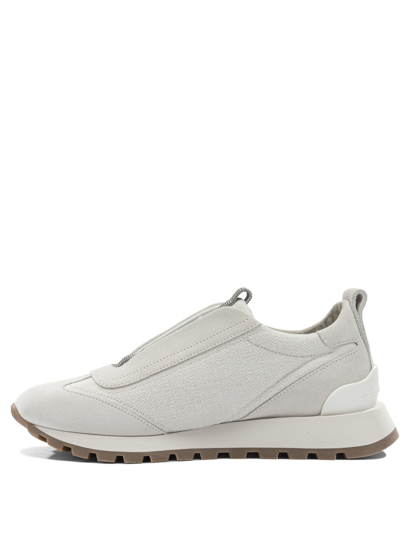 Canvas and suede sneaker with Precious Detail Sneakers & Slip-On