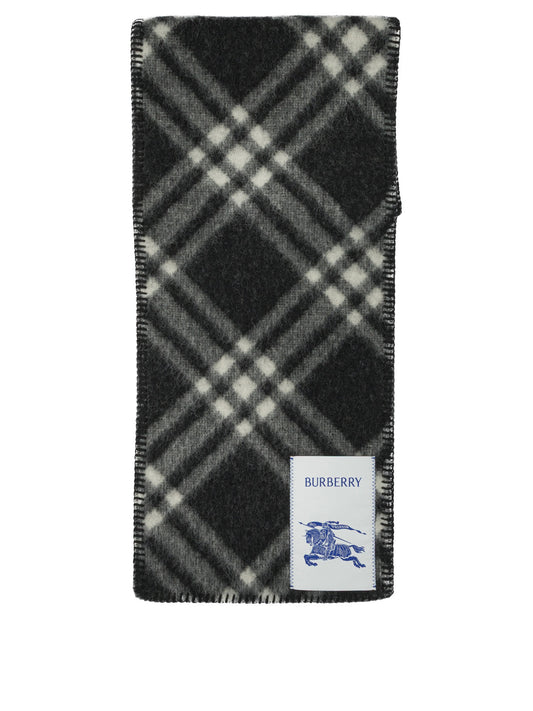 Classic Wool Check Scarf Sciarpe & Foulard
