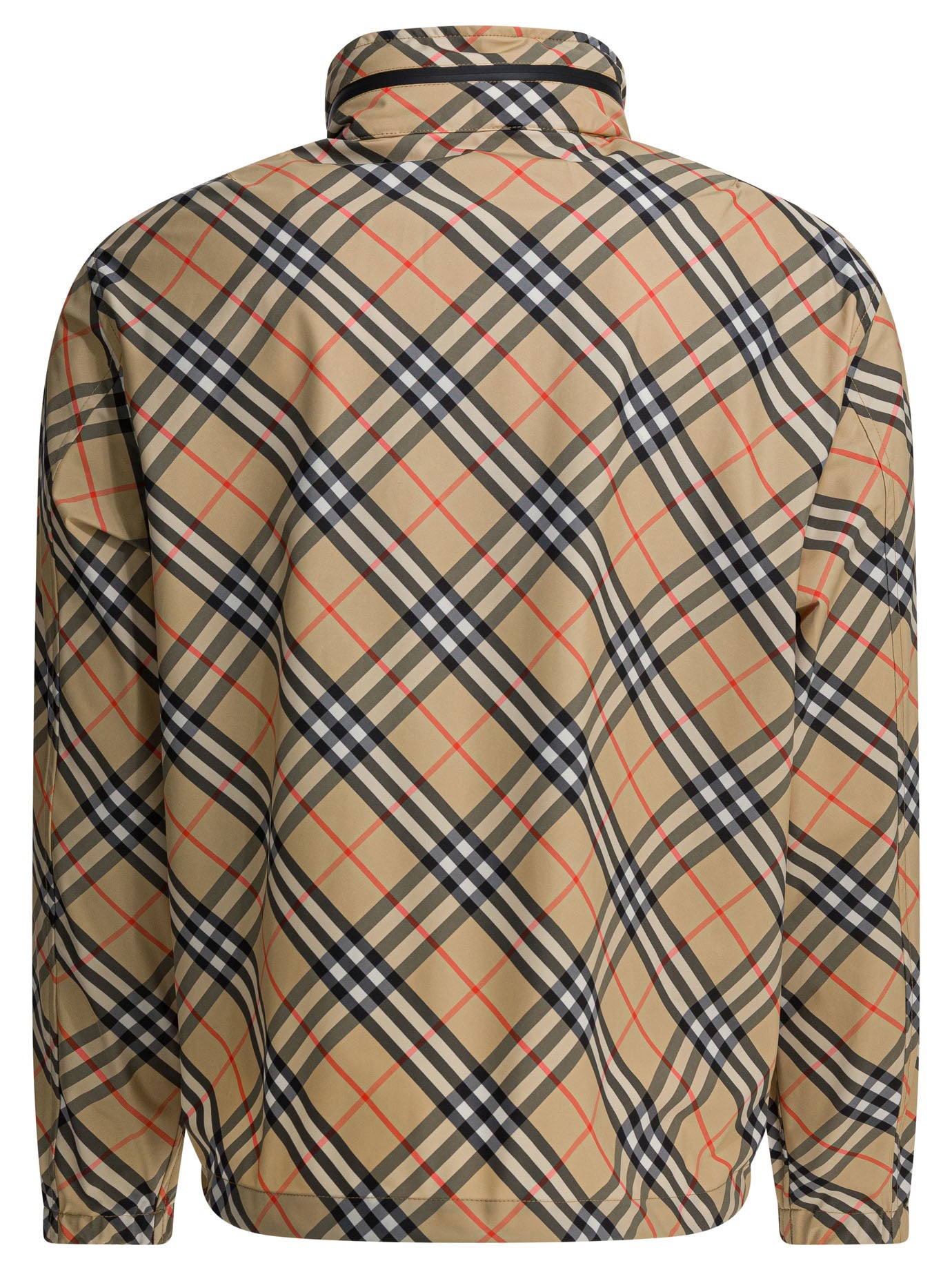 "Check" windbreaker jacket Jackets and Coats