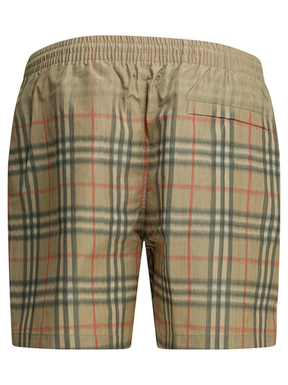 "Check" swim shorts Swimwear