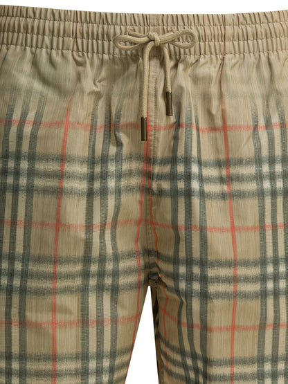 "Check" swim shorts Swimwear