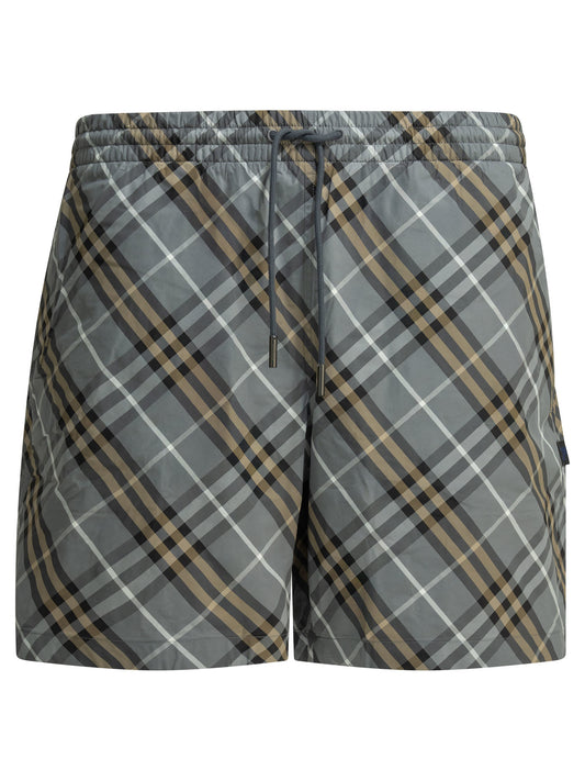 "Check" beach shorts Swimwear