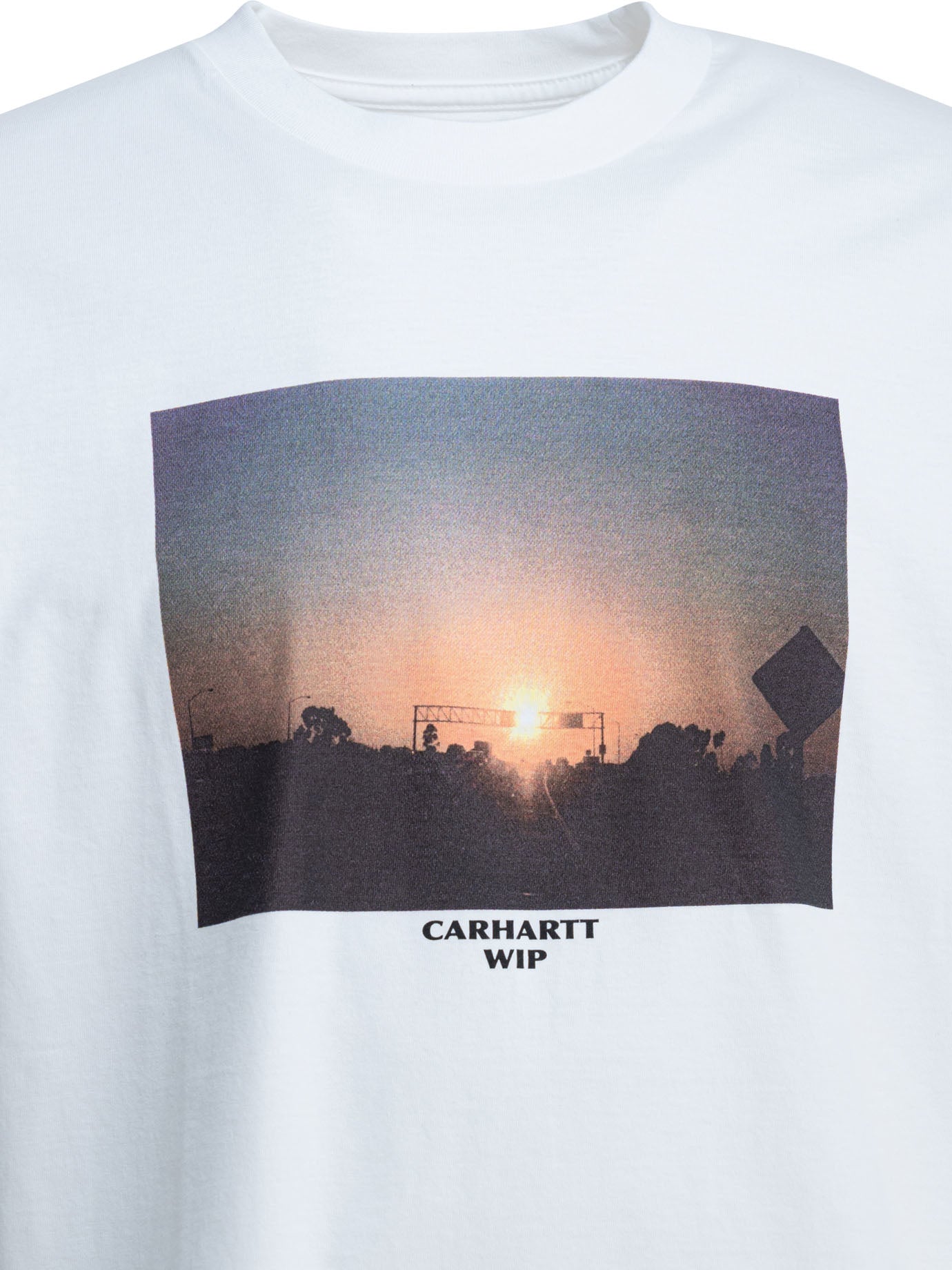 "Warm Views" crewneck T-shirt T-shirts