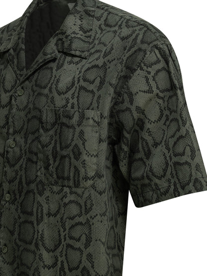 "Snake Camo" casual shirt Shirts