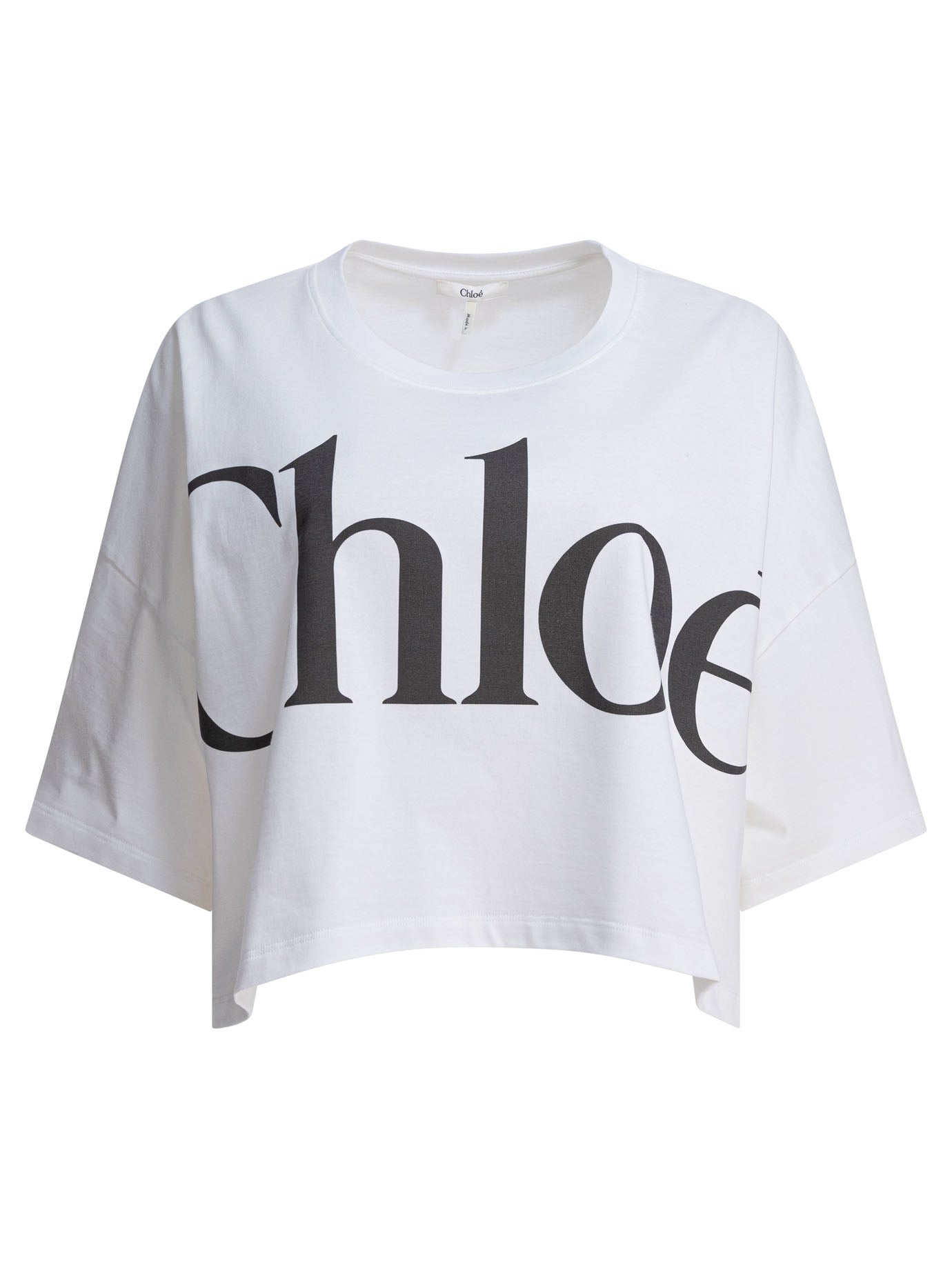 Boxy t-shirt in cotton jersey T-shirts