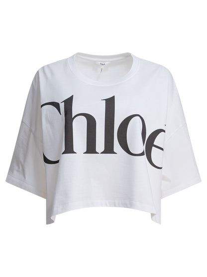 Boxy t-shirt in cotton jersey T-shirts