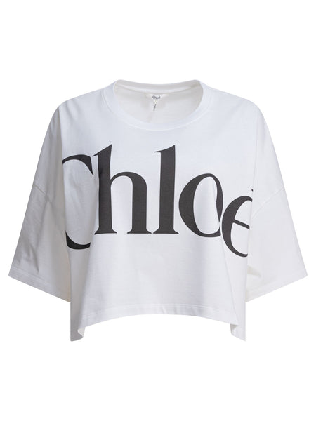 Boxy t-shirt in cotton jersey T-shirts