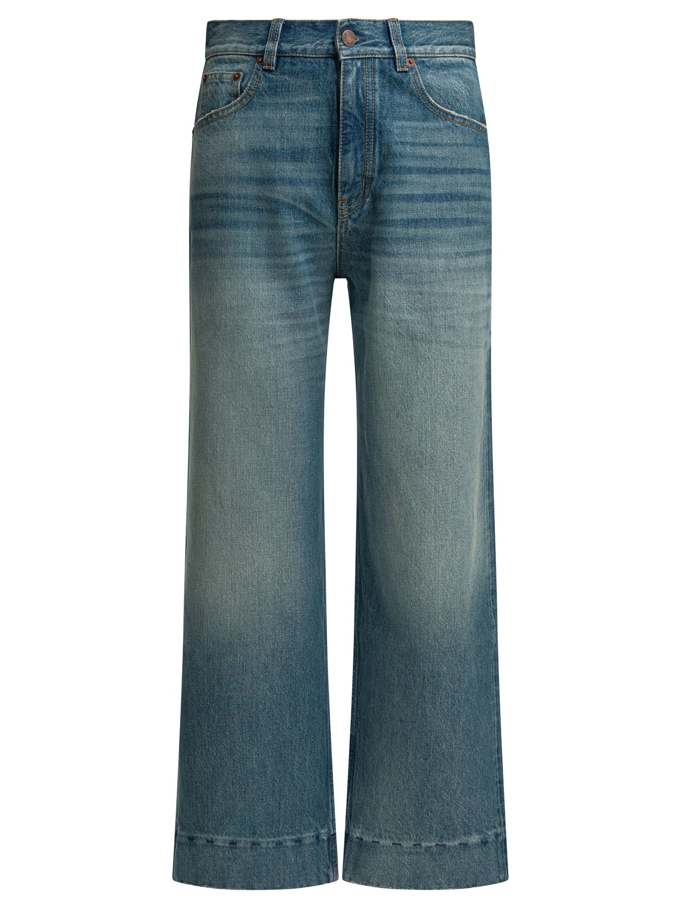 Short wide leg jeans Jeans