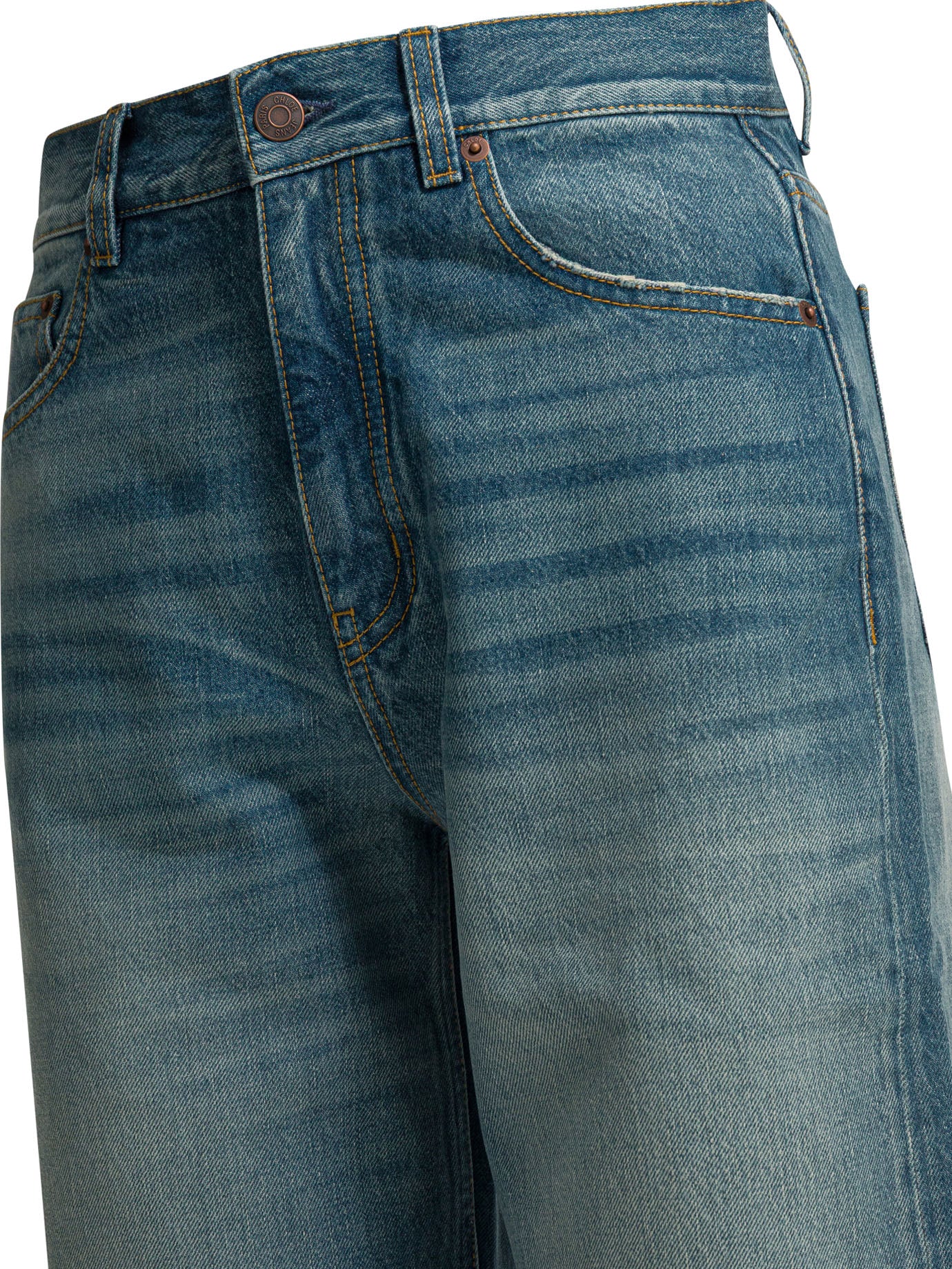 Short wide leg jeans Jeans