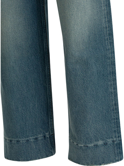 Short wide leg jeans Jeans