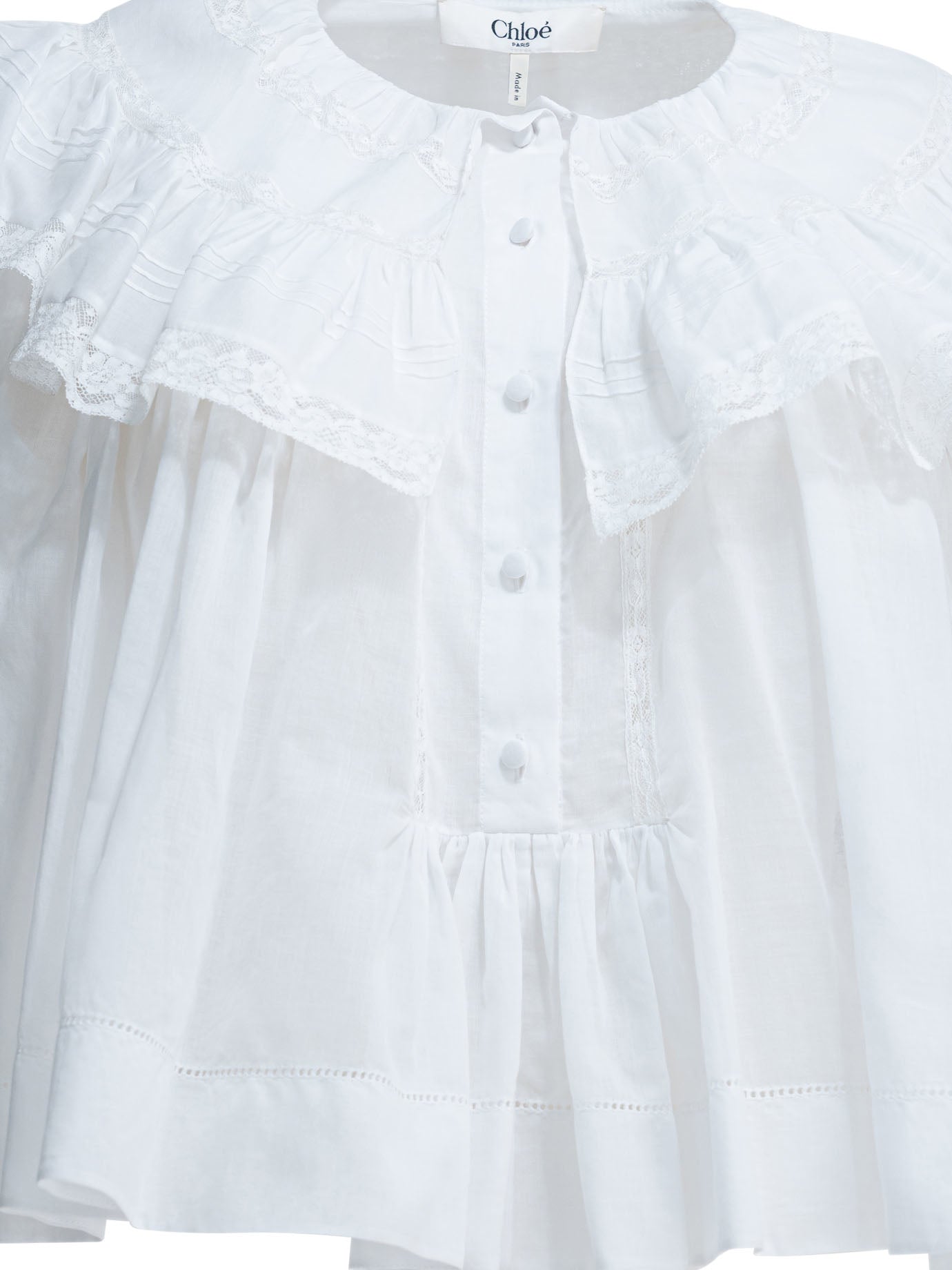 Casual top with ruffles Tops