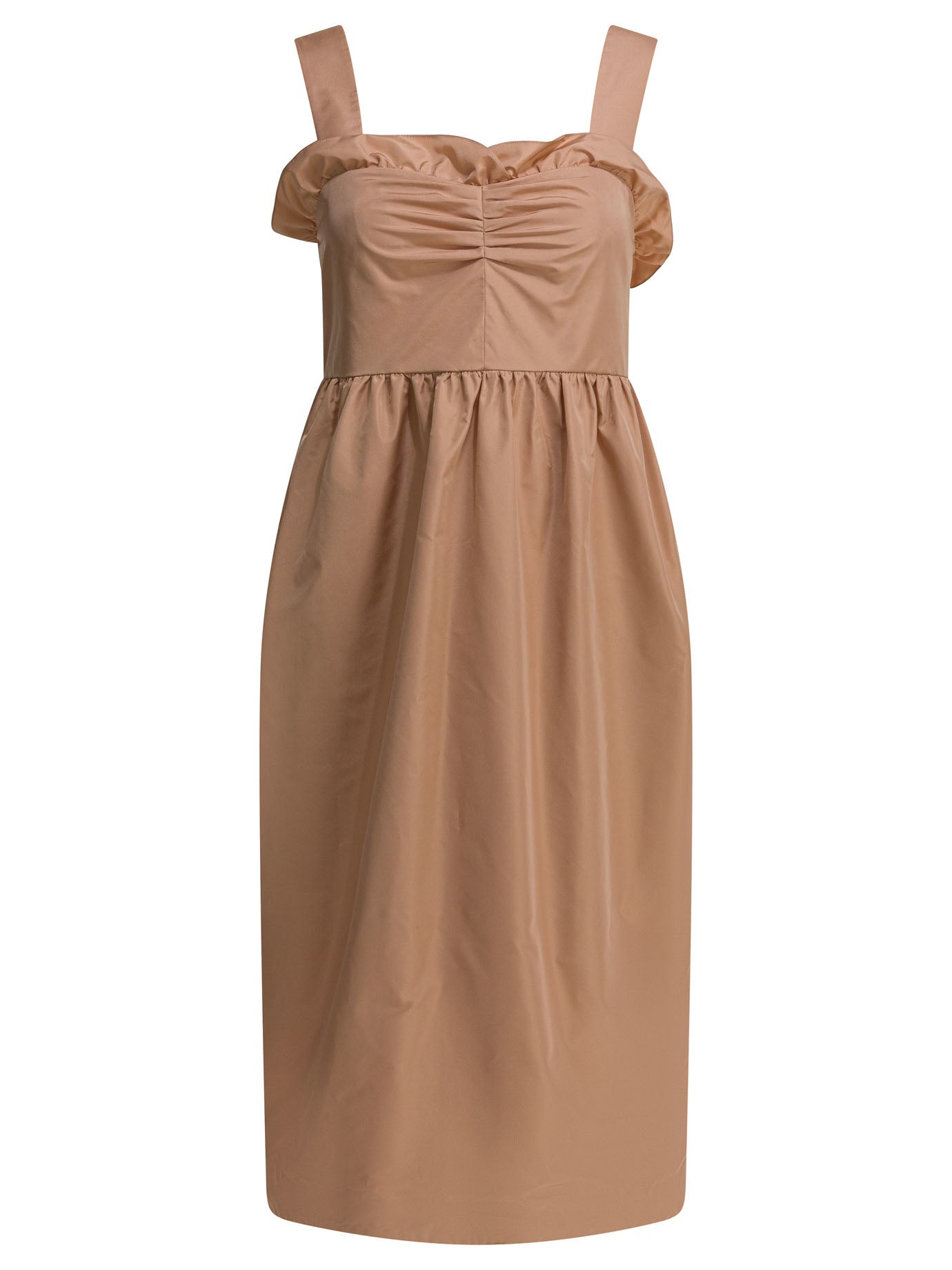 Balloon dress in silk blend Dresses