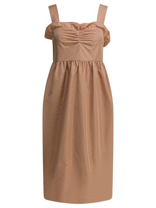 Balloon dress in silk blend Dresses
