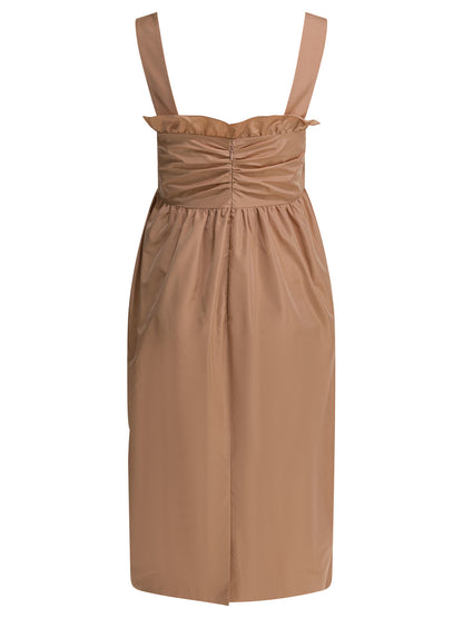 Balloon dress in silk blend Dresses
