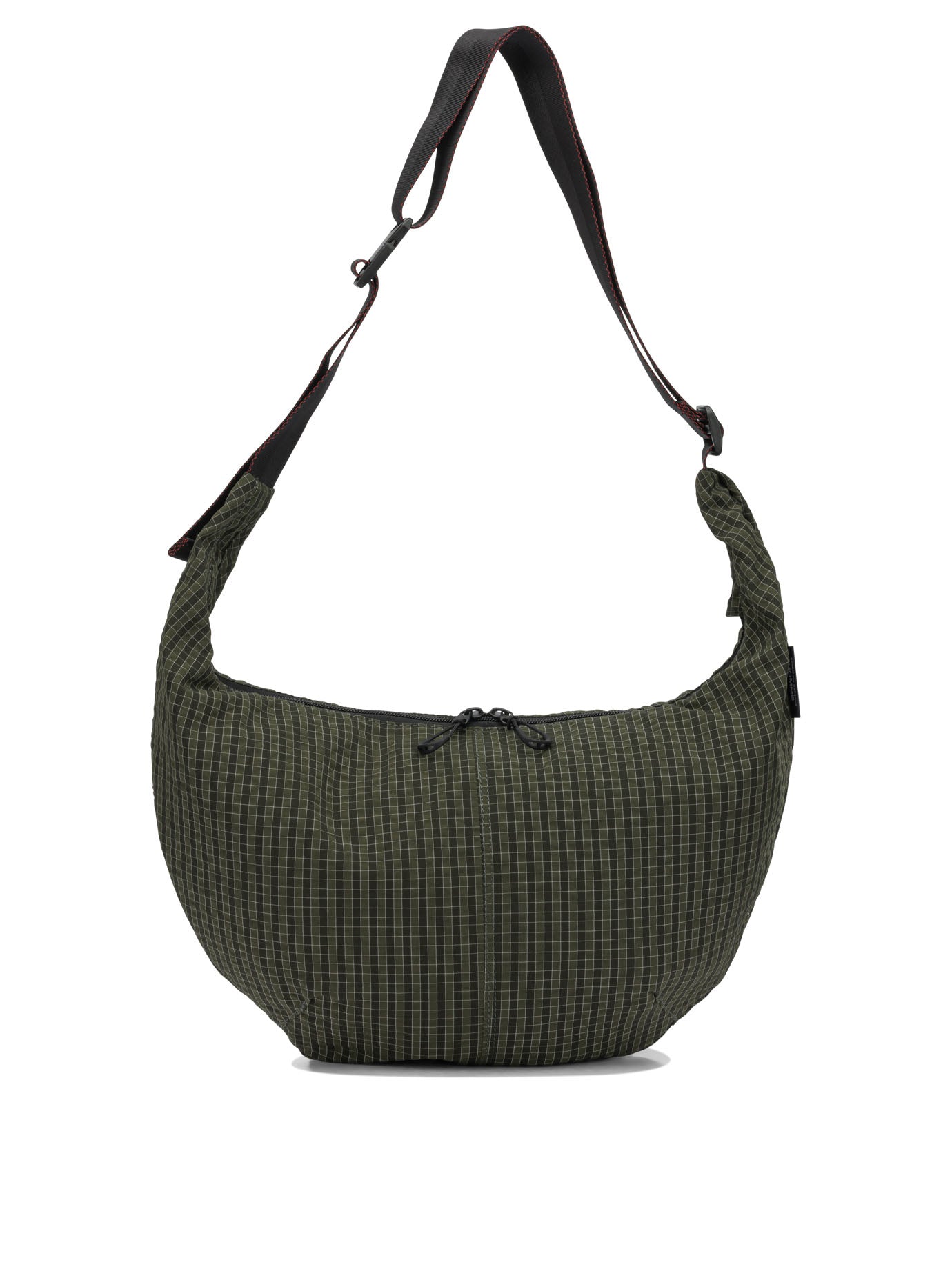"Grid Check" large shoulder bag Shoulder bags