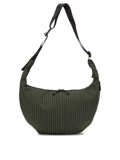 "Grid Check" large shoulder bag Shoulder bags