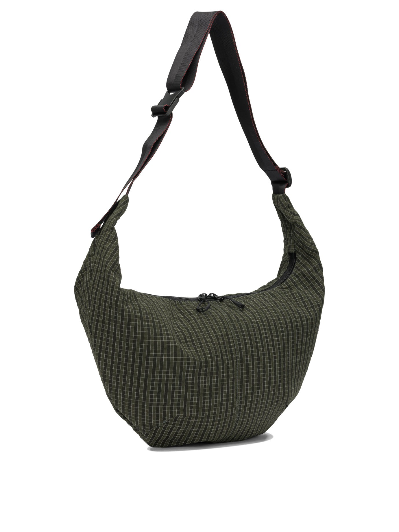 "Grid Check" large shoulder bag Shoulder bags