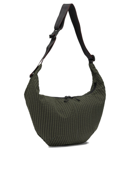 "Grid Check" large shoulder bag Shoulder bags