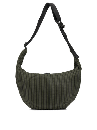 "Grid Check" large shoulder bag Shoulder bags