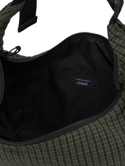 "Grid Check" large shoulder bag Shoulder bags