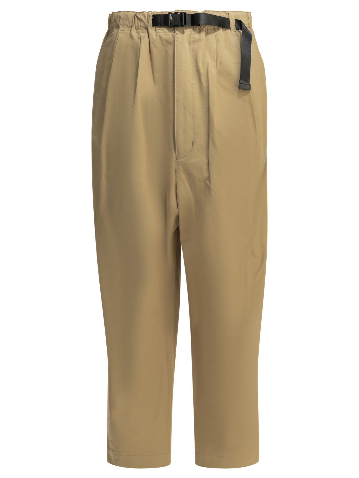 Casual pants with buckle Trousers