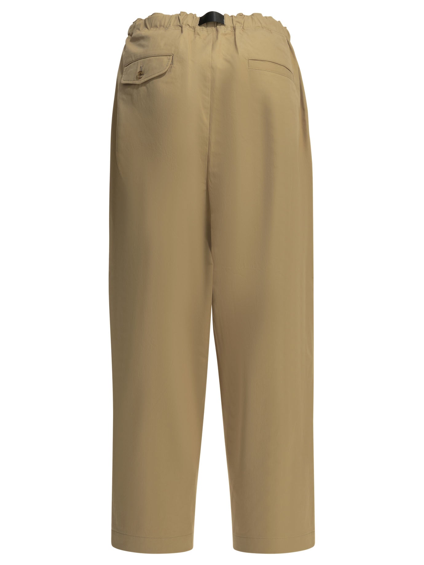 Casual pants with buckle Trousers