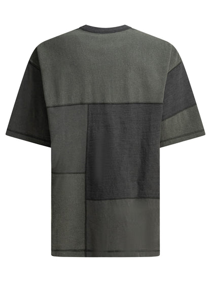 Patchwork crewneck t-shirt T-shirts
