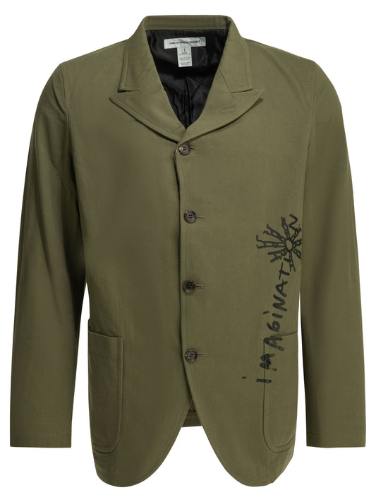 Printed blazer Jackets and Coats