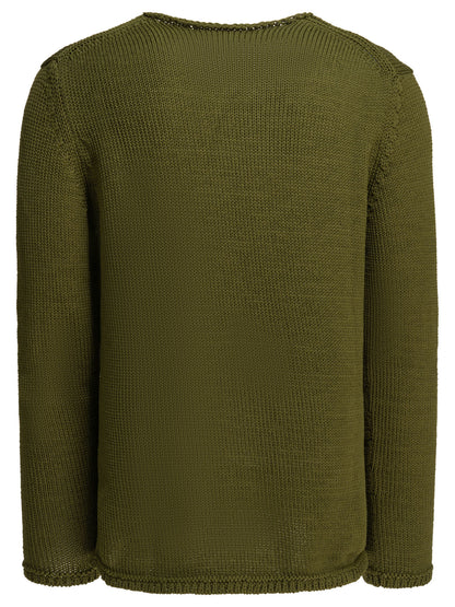 Crew-neck sweater with logo Knitwear