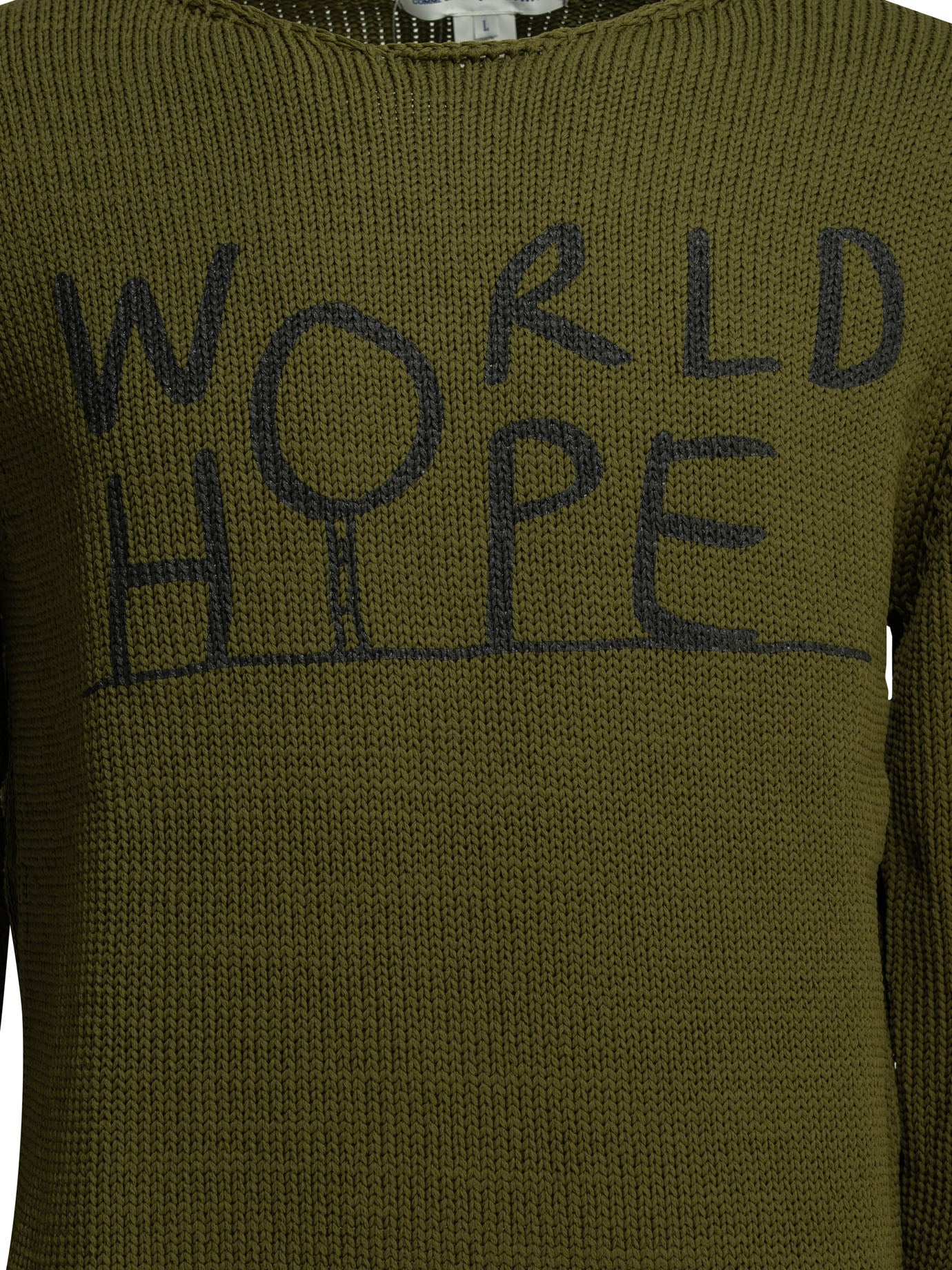 Crew-neck sweater with logo Knitwear