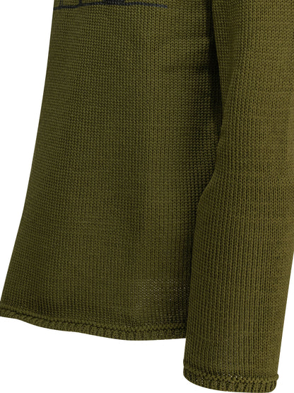 Crew-neck sweater with logo Knitwear