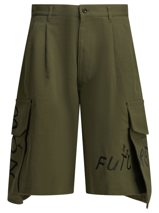 Cargo shorts with print Shorts