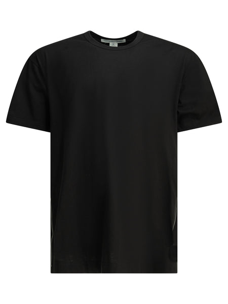Crew-neck T-shirt with zipper detail T-shirts