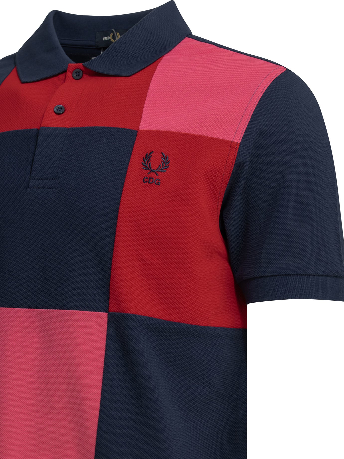 Comme Des Garçons Shirt x Fred Perry button-down polo shirt Polo shirts