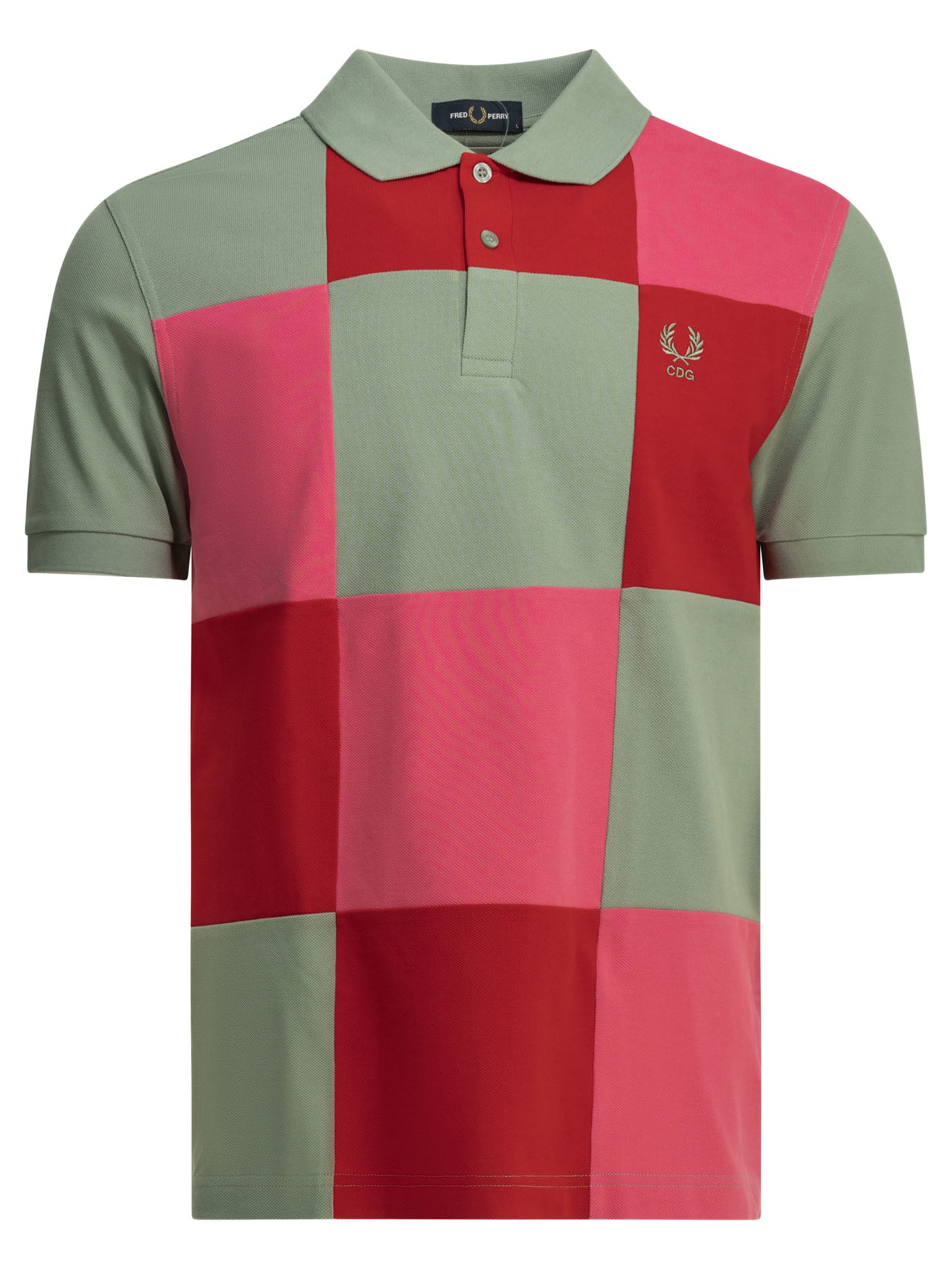 Comme Des Garçons Shirt x Fred Perry button-down polo shirt Polo shirts