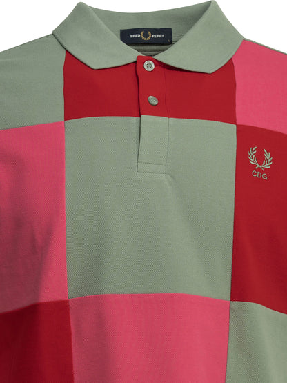 Comme Des Garçons Shirt x Fred Perry button-down polo shirt Polo shirts