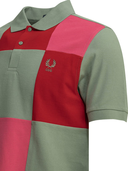 Comme Des Garçons Shirt x Fred Perry button-down polo shirt Polo shirts