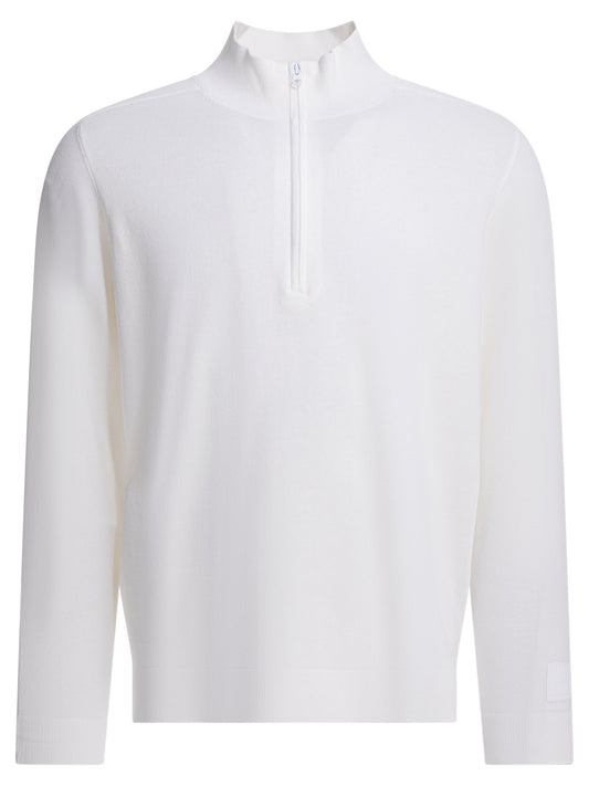 "Metropolis" half-zip sweater Knitwear