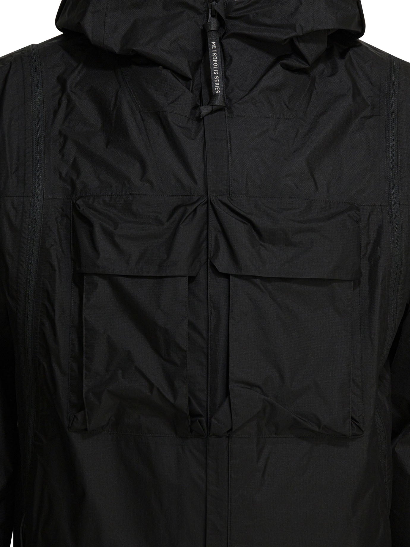 "Metropolis Transformable" Technical Jacket Jackets and Coats