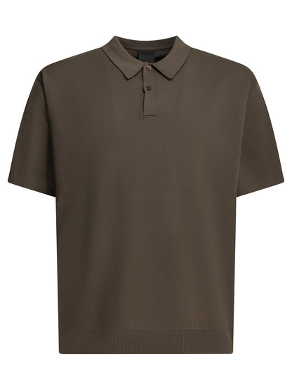 "Tech Knit" Polo shirt with buttons Polo shirts