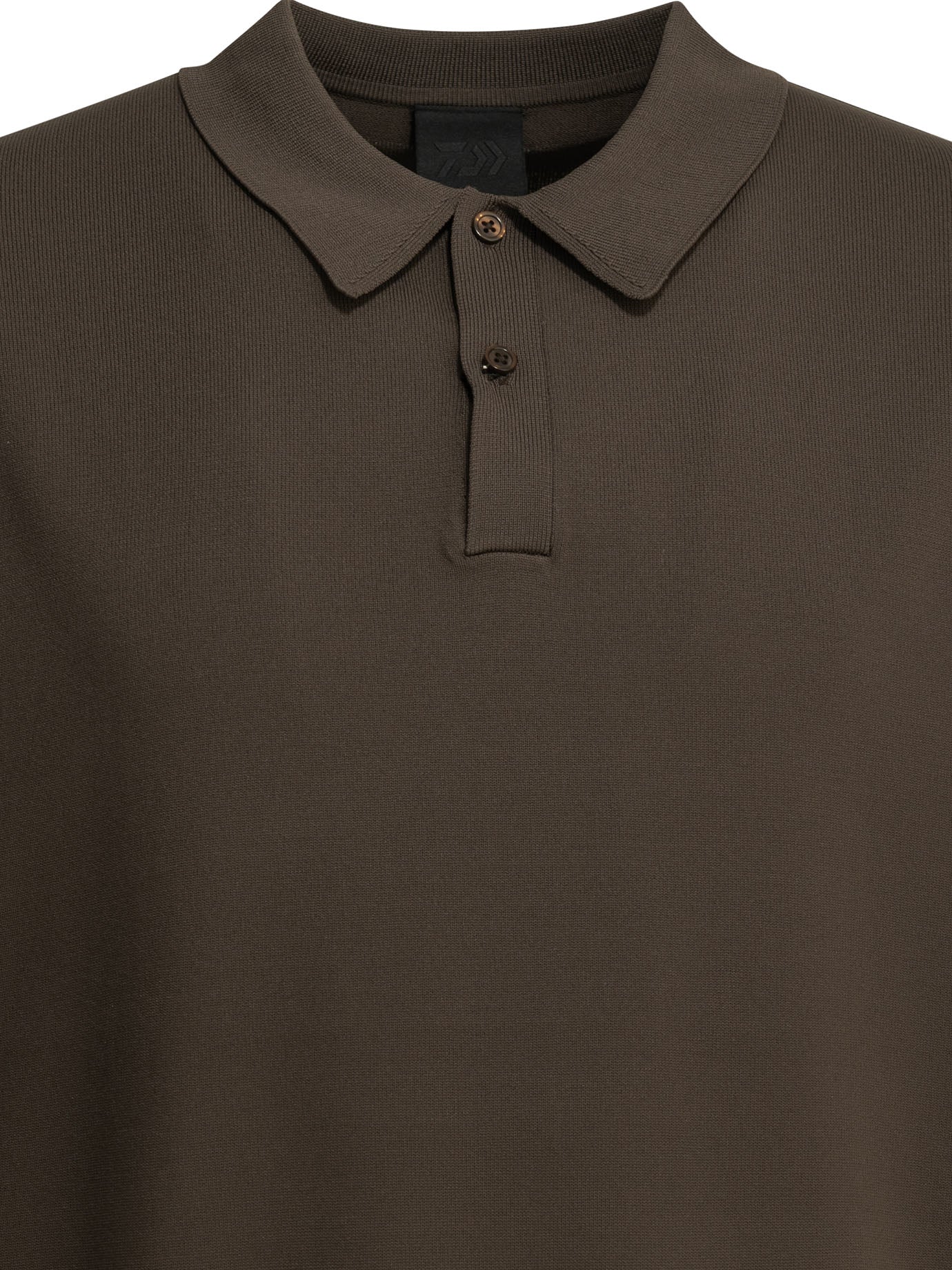 "Tech Knit" Polo shirt with buttons Polo shirts